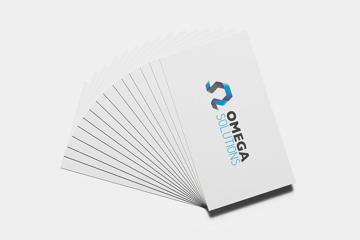 Cartes de visite Omega Solutions